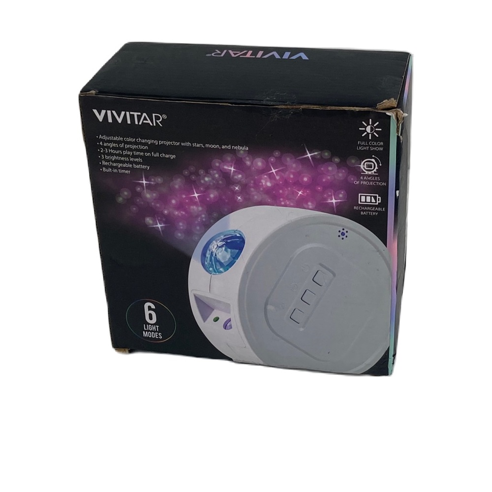 VIVITAR LED Night Light USB Charging Projection Skylight Projector - Picture 5 of 16
